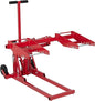 Zero Turn Lawn Mower Lift, 500 Lb Capacity, Manual or Drill Powered, Fits Most ZTR Mowers & Lawn Tractors, 24 Inch Lifting Height, Foldable Design for Garage Storage, Maintenance Lift