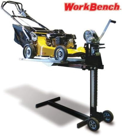 MoJack - Convertible Workbench Attachment for EZ MAX, XT, or PRO Lifts, Versatile, Compatibility, Riding Lawn Mower Maintenance and Repairs, 200lb Lifting Capacity, Lightweight & Portable